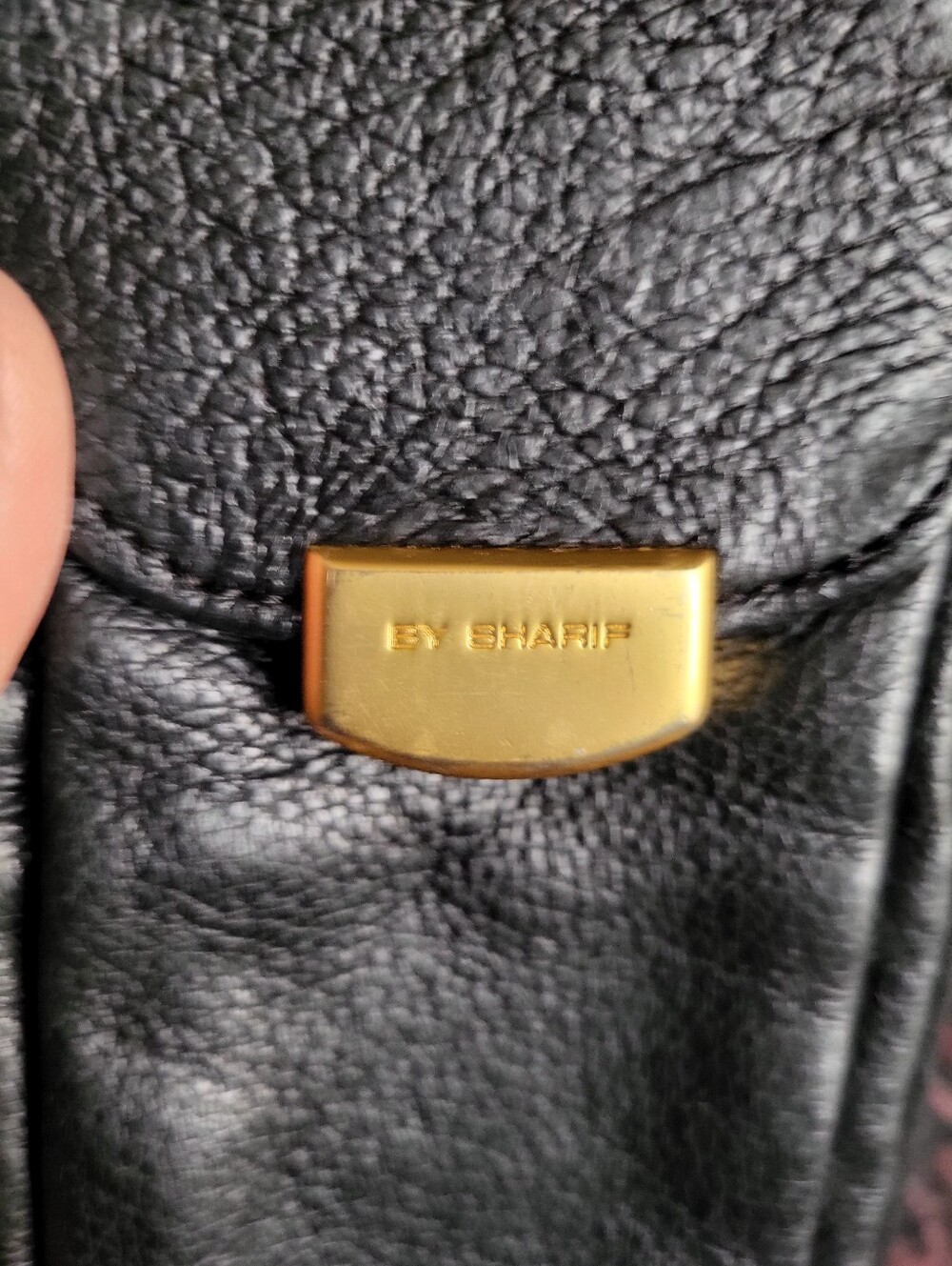 NEW AMERICANA BY SHERIF LEATHER MINI CROSSBODY - Picture 6 of 9